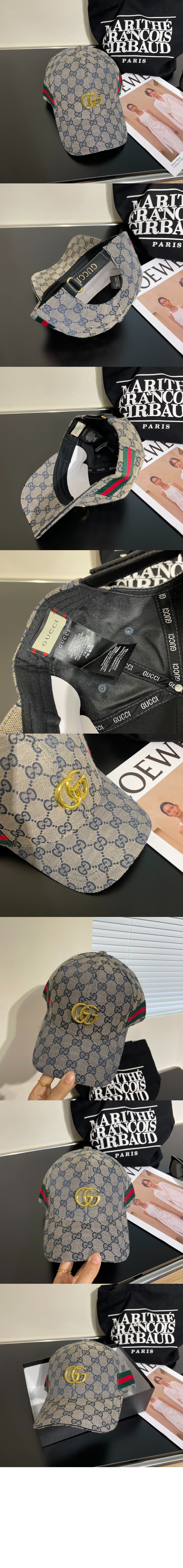 GG 슈프림 베이스볼 캡 751341 > 구찌