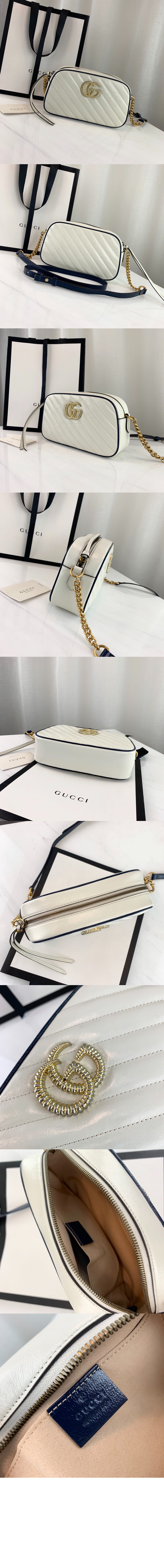 GG 마몽 스몰 숄더백 447632 > GG Marmont - GG 마몽