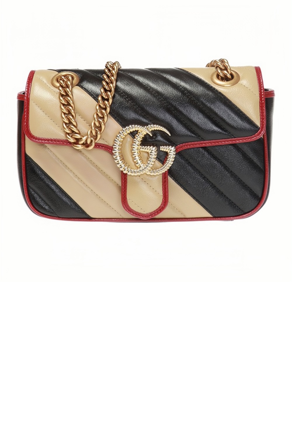 GG 미니 마틀라세 숄더백 446744 > Matlase - 마틀라세