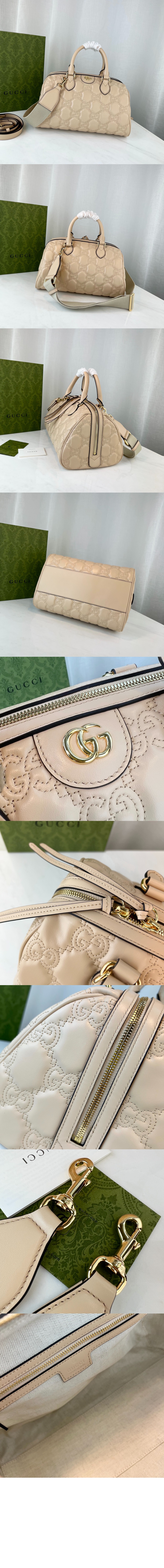 GG 마몽 마틀라세 미듐 토트백 702242 > GG Marmont - GG 마몽