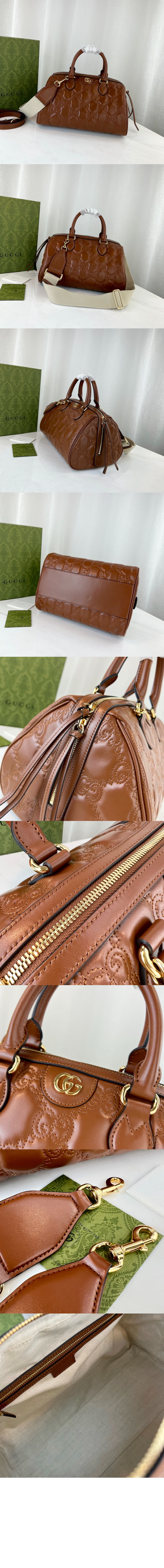 GG 마몽 마틀라세 미듐 토트백 702242 > GG Marmont - GG 마몽