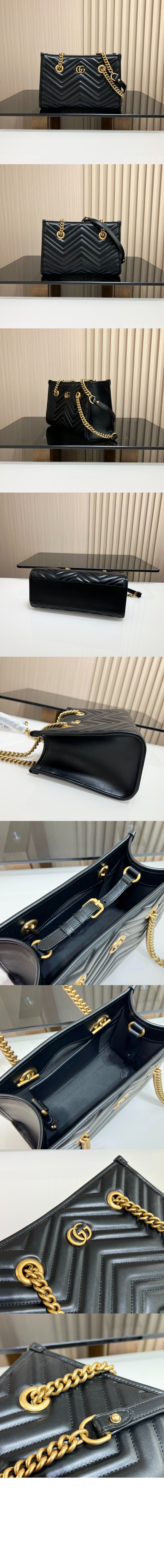 GG 마몽 스몰 토트백 779727 > GG Marmont - GG 마몽