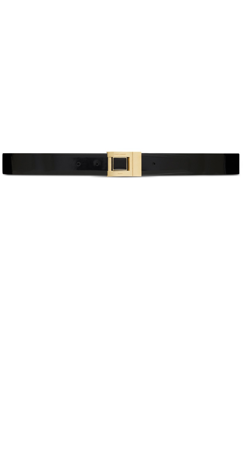 가죽 버클 벨트 763579 > 생로랑