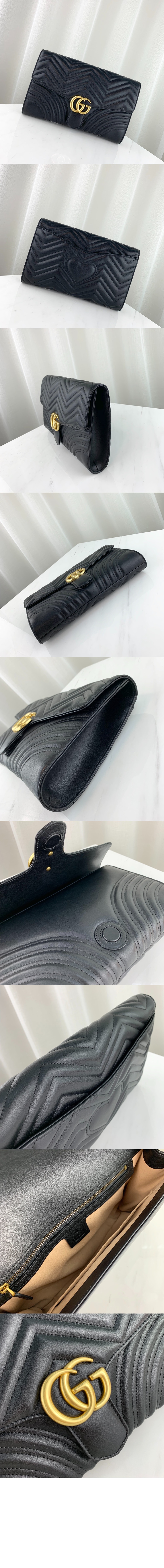 GG 마몬트 마틀라세 클러치 498079 > Matlase - 마틀라세