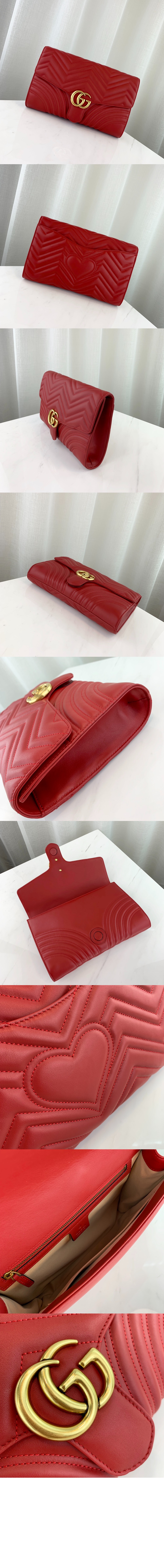 GG 마몬트 마틀라세 클러치 498079 > Matlase - 마틀라세