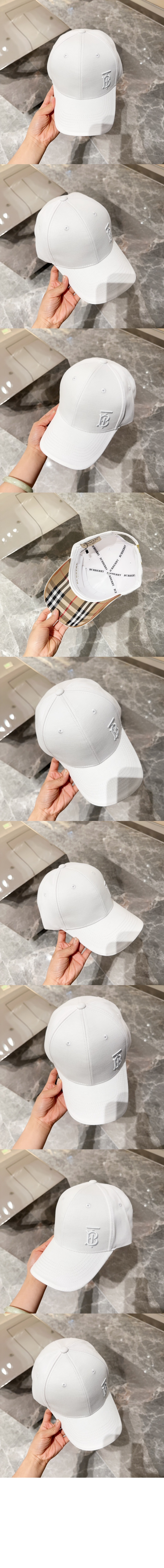 입체 자수 야구 모자 8063214 > 버버리