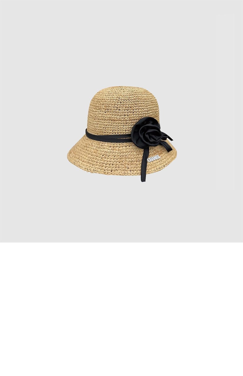 밀짚모자 버킷햇 AA8345 > 샤넬