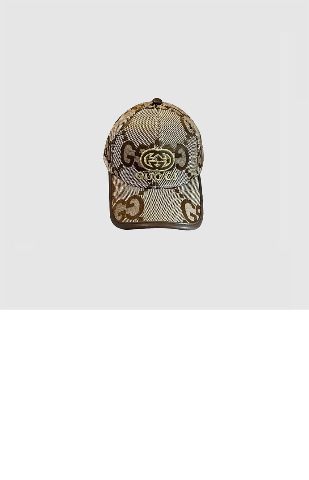 점보 GG 캔버스 베이스볼 캡 681263 > 구찌