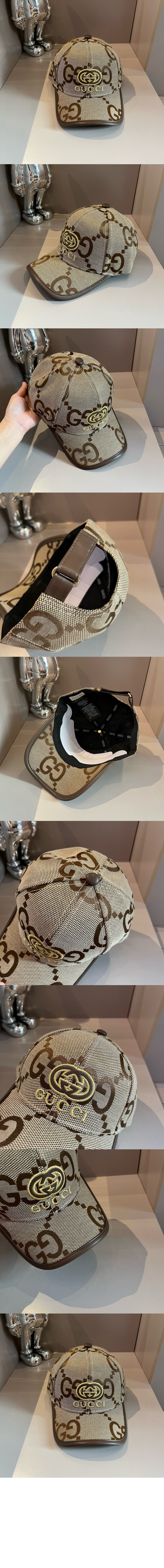 점보 GG 캔버스 베이스볼 캡 681263 > 구찌