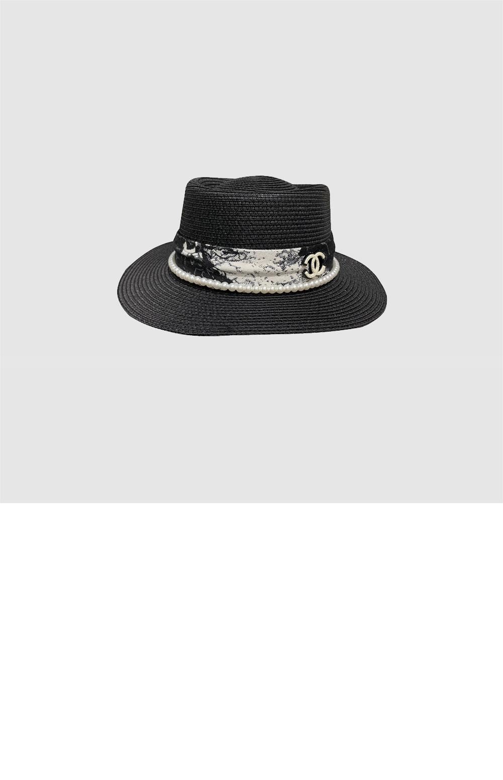 선캡 밀짚모자 AA6342 > 샤넬