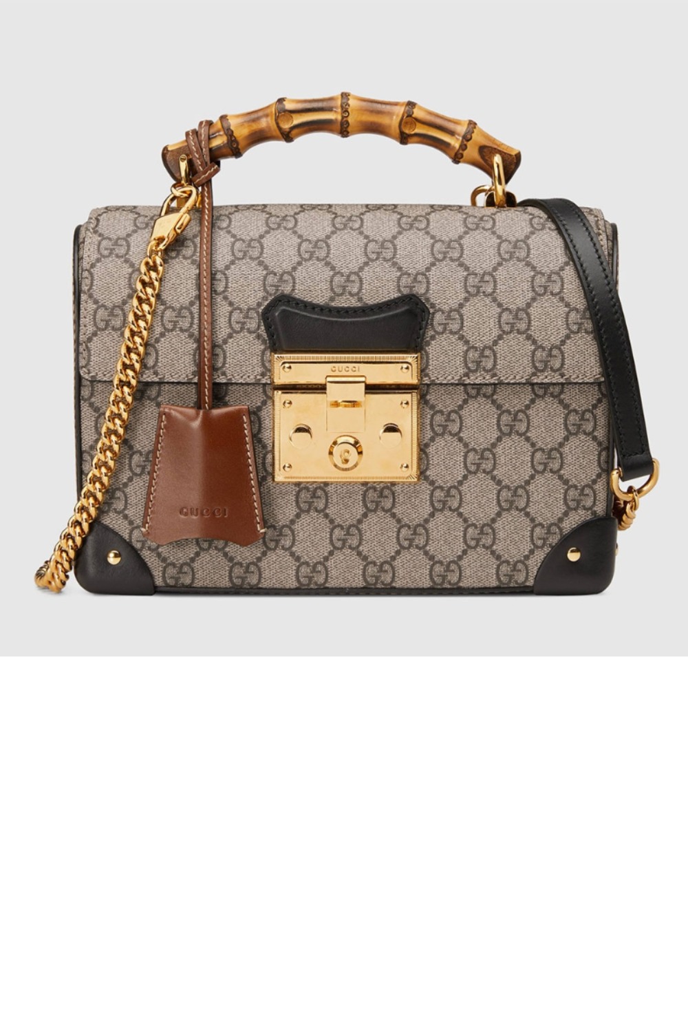 패드락 GG 스몰 뱀부 토트백 603221 > Packlock - 패드락