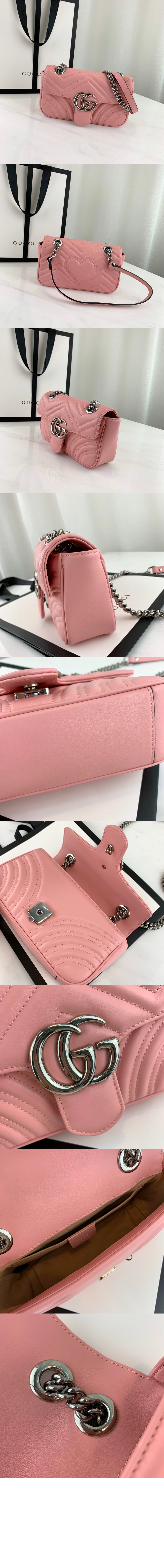 GG 마몽 스몰 숄더백 443497 > GG Marmont - GG 마몽