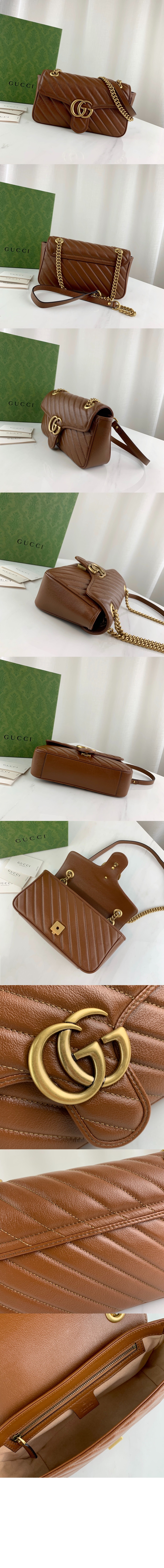 GG 마몽 스몰 숄더백 443497 > GG Marmont - GG 마몽