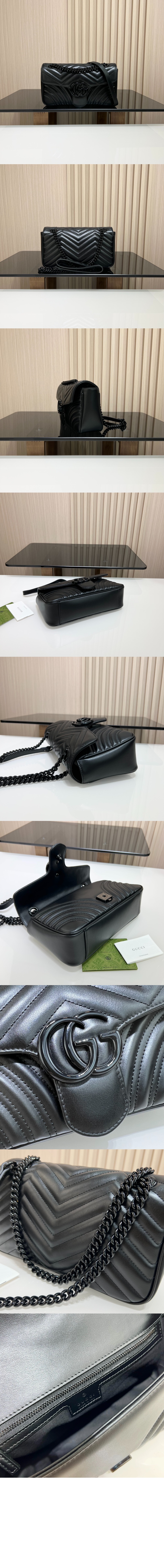 GG 마몽 스몰 숄더백 443497 > GG Marmont - GG 마몽