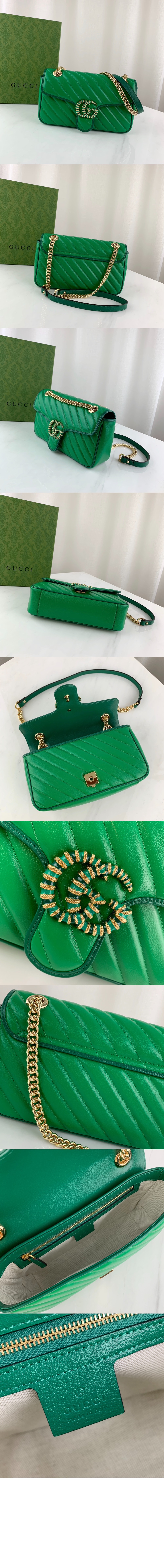 GG 마몽 스몰 숄더백 443497 > GG Marmont - GG 마몽