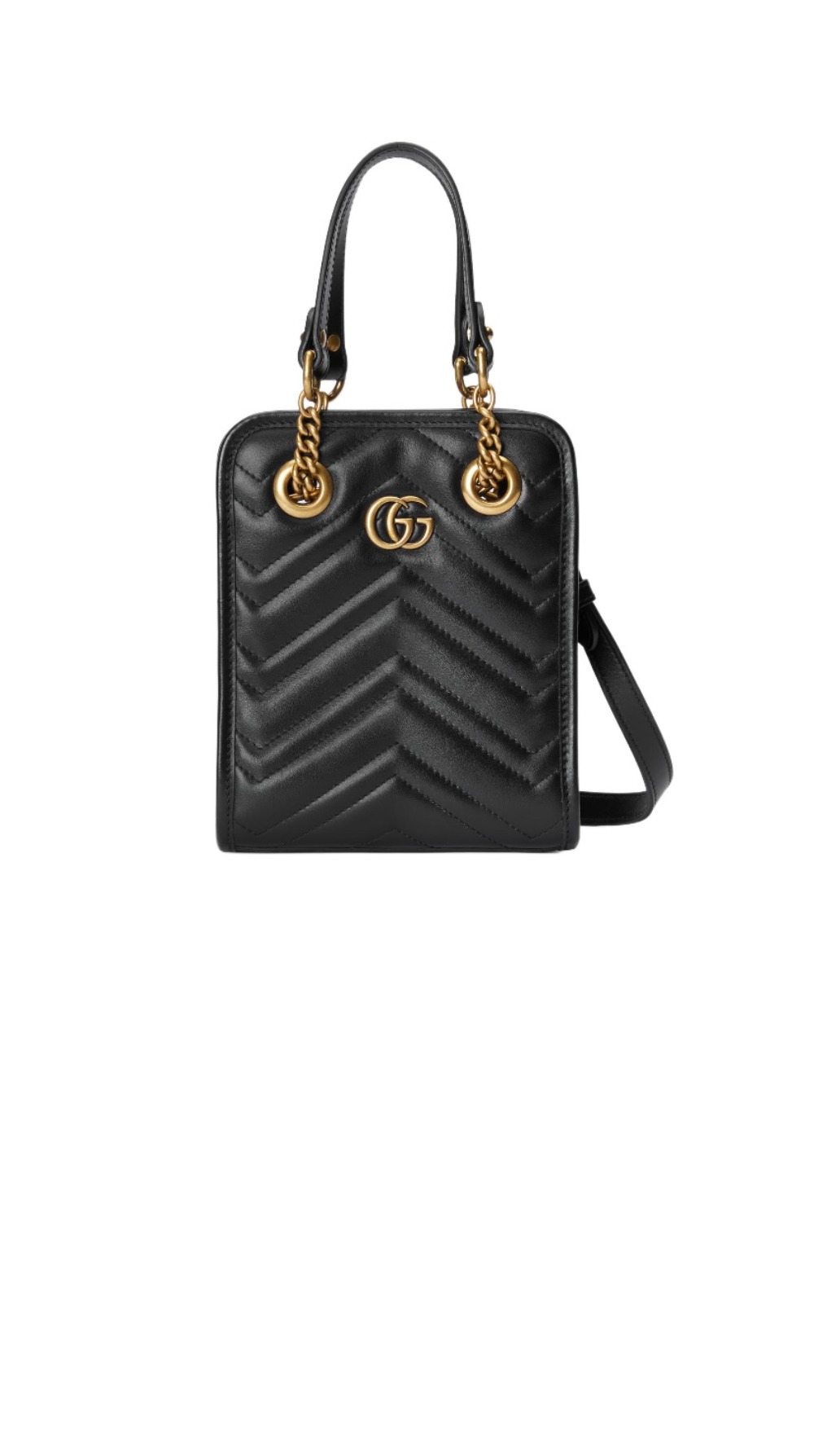 GG 마몽 마틀라세 미니백 696123 > GG Marmont - GG 마몽