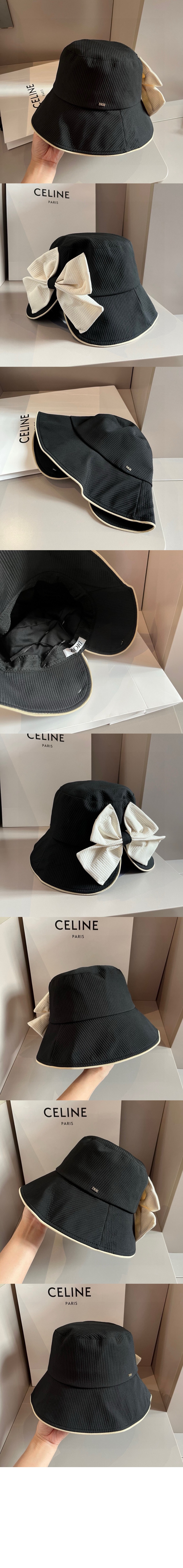 리본 버킷햇 33PDL > 디올