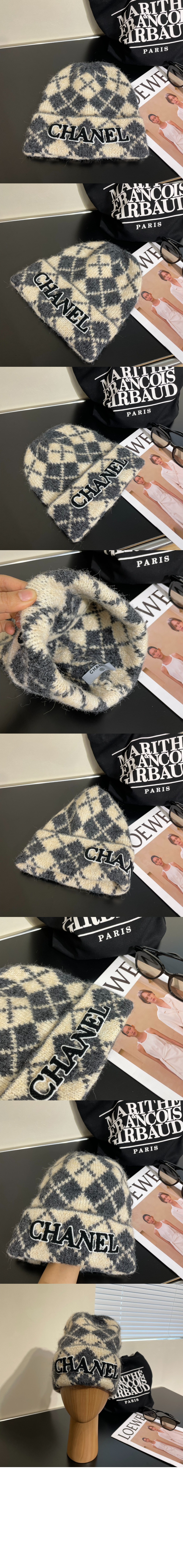 니트모자 AA7307 > 샤넬