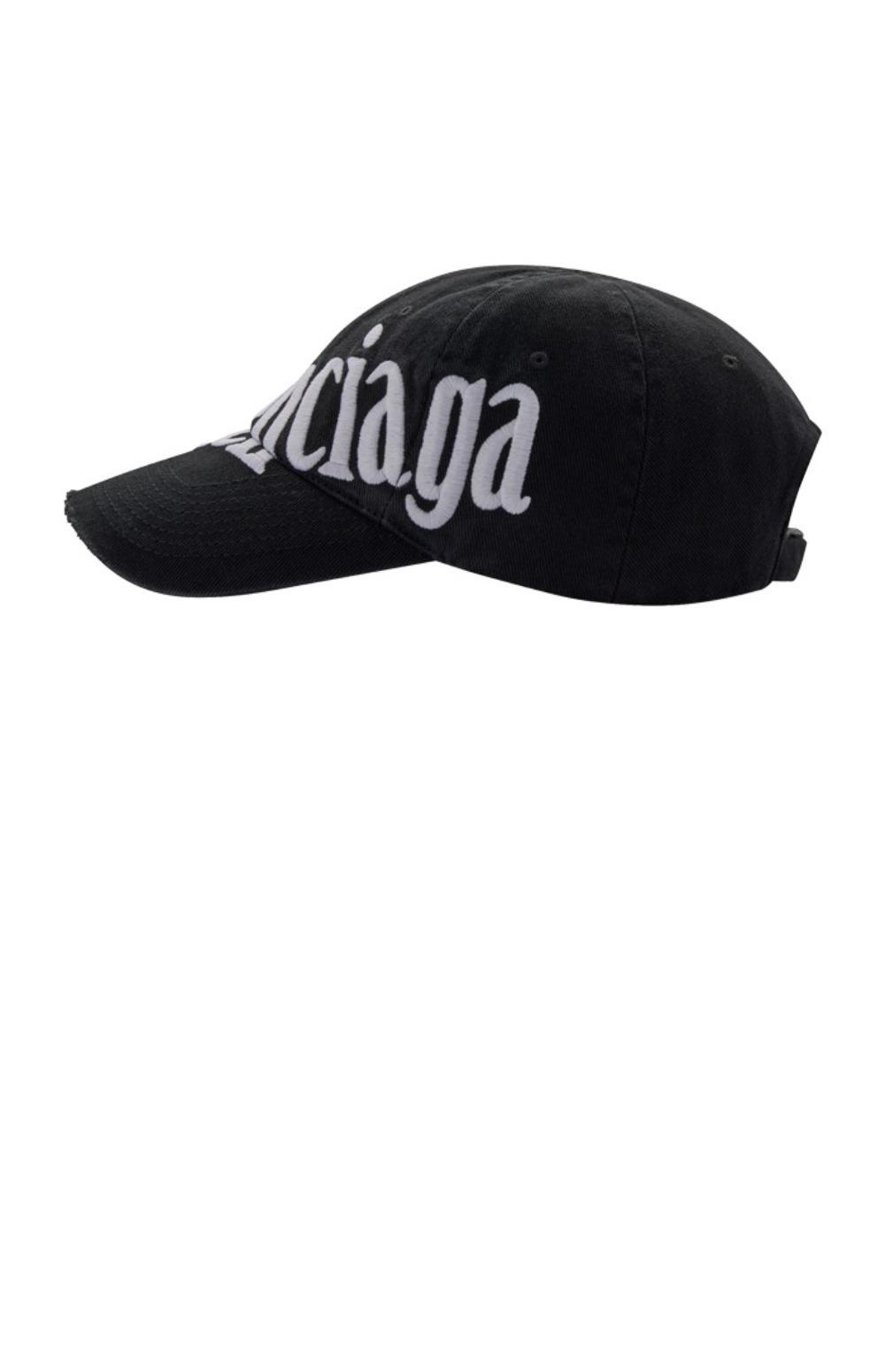 사선 로고 베이스볼 캡 680738 > 발렌시아가