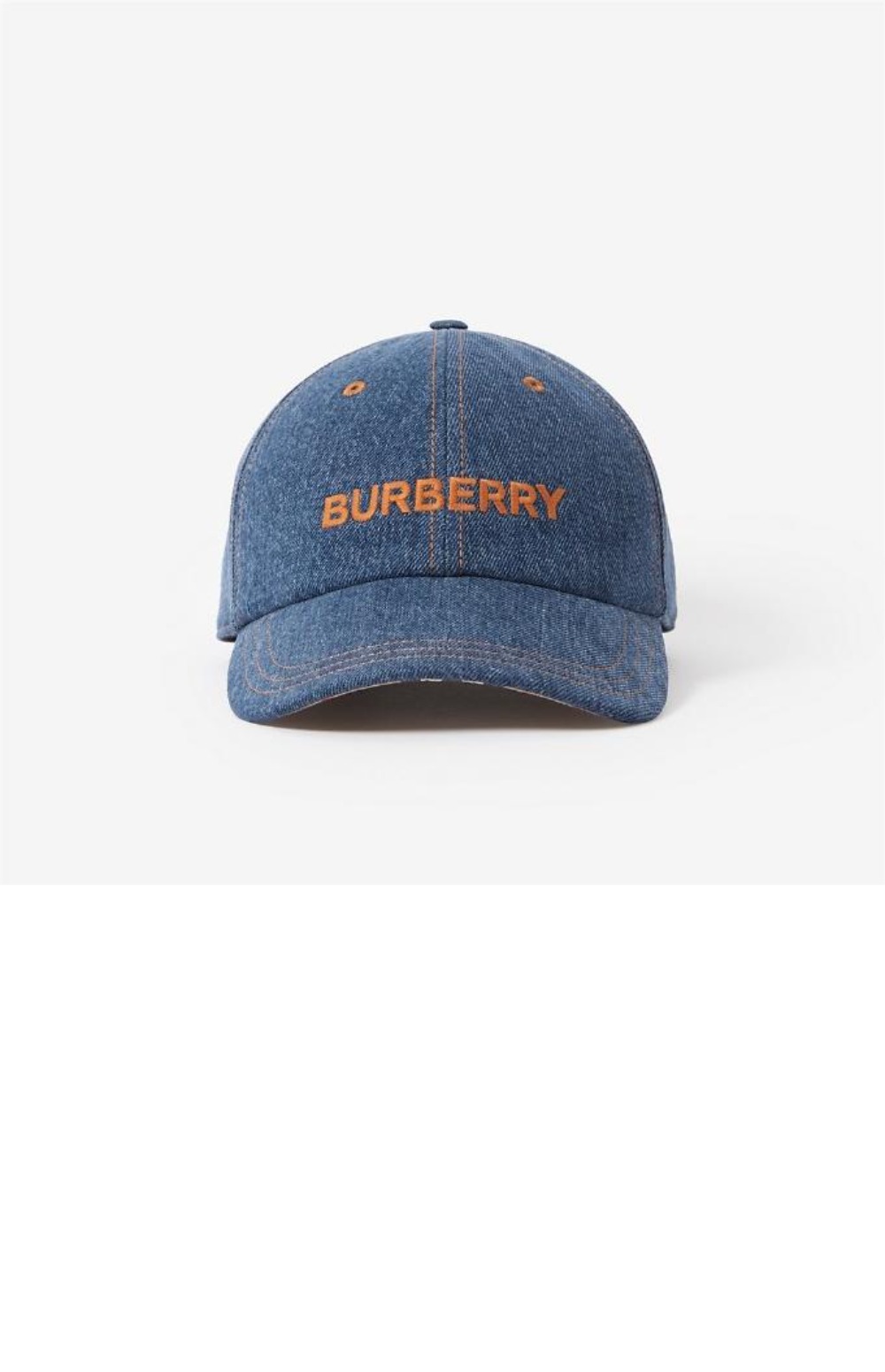 데님 베이스볼 캡 80707661 > 버버리