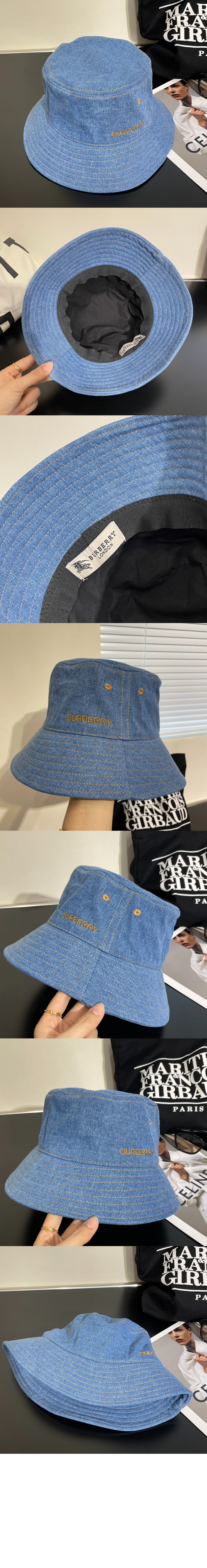 데님 버킷햇 80708191 > 버버리