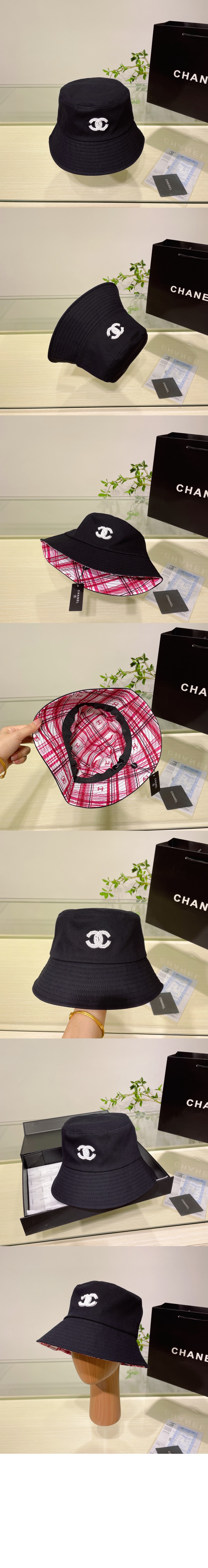 로고 버킷햇 AA8956 > 샤넬