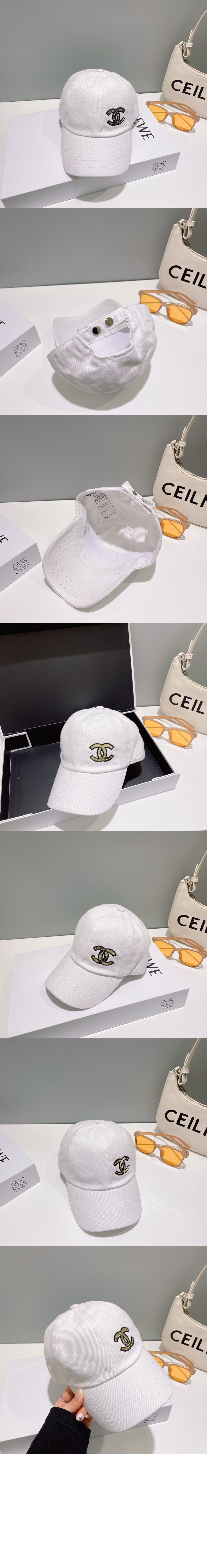 로고 베이스볼 캡 AA8087 > 샤넬