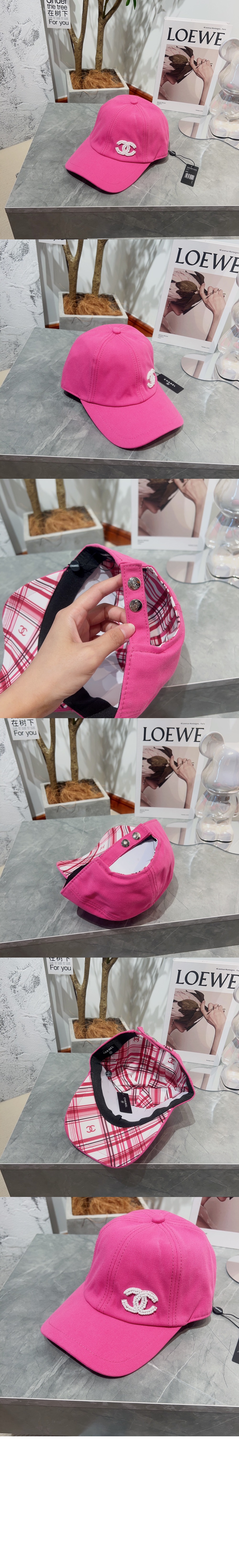 로고 베이스볼 캡 AA8955 > 샤넬