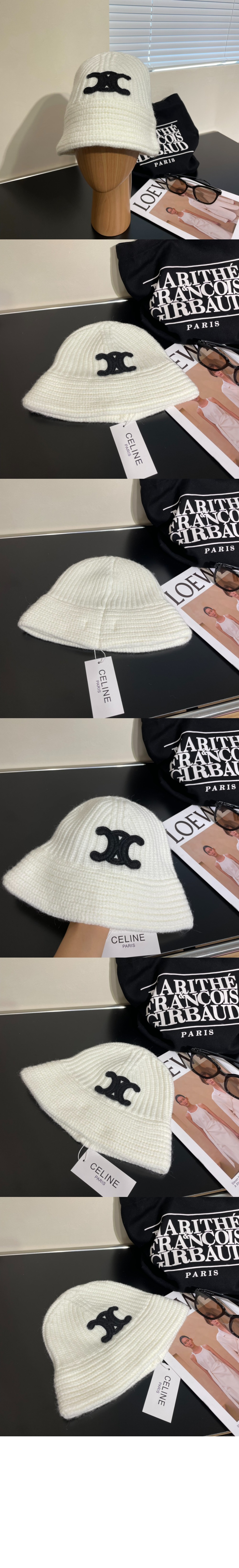 크로셰 버킷햇 2A48T9 > 셀린느