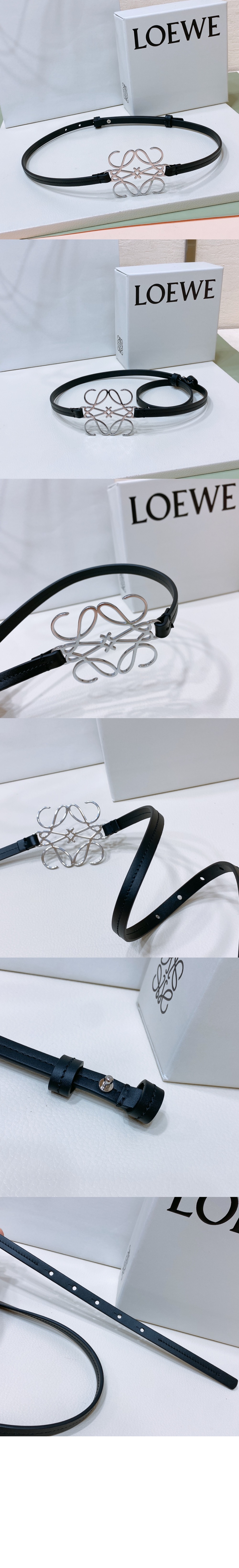 클래식 송아지 가죽 아나그램 벨트 > 로에베