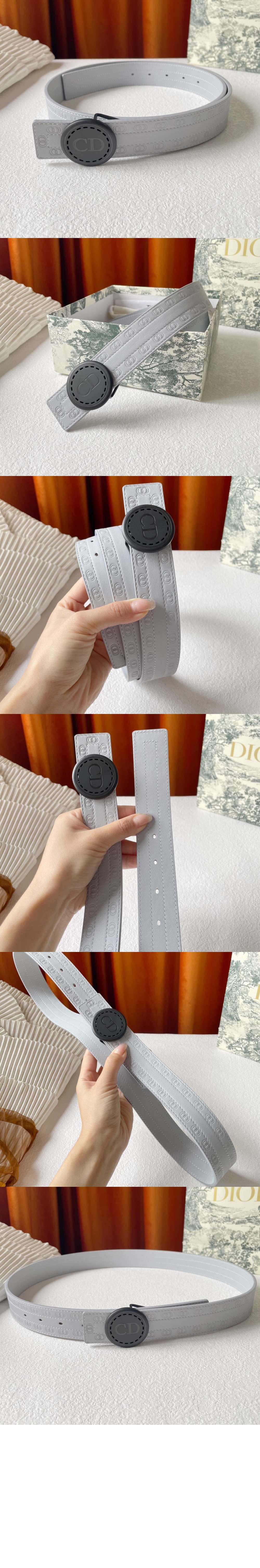 CD 로고 벨트 44SDJ > 디올