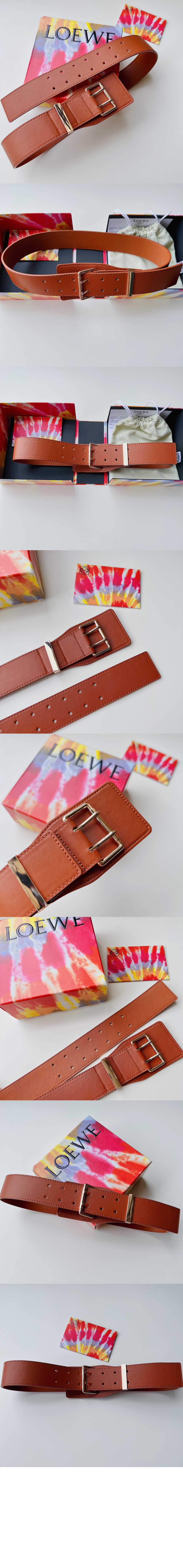 아나그램 컷아웃 벨트 > 로에베