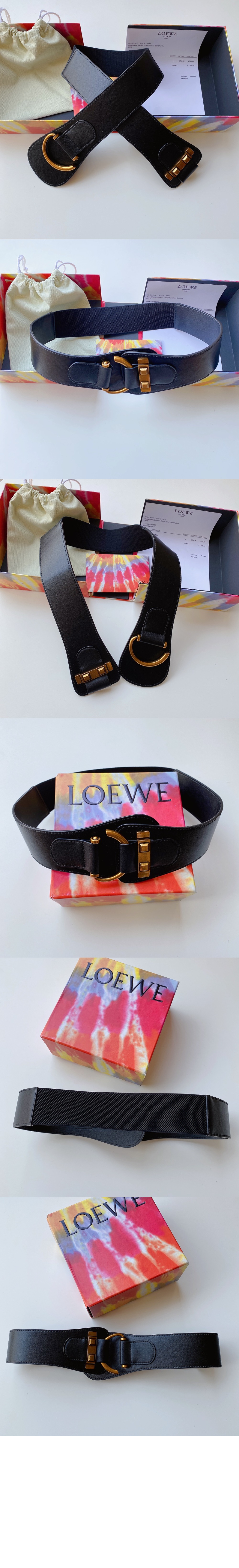 아나그램 컷아웃 벨트 > 로에베