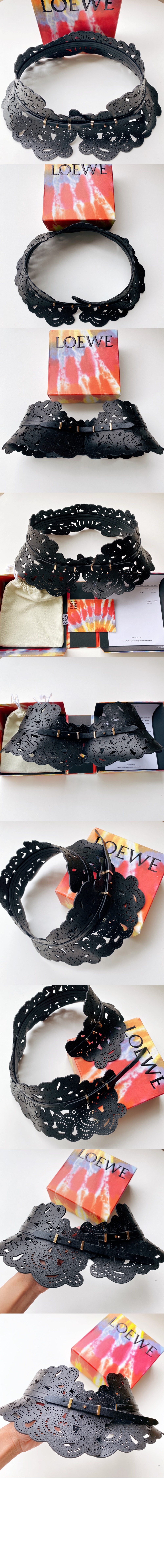 아나그램 컷아웃 벨트 > 로에베