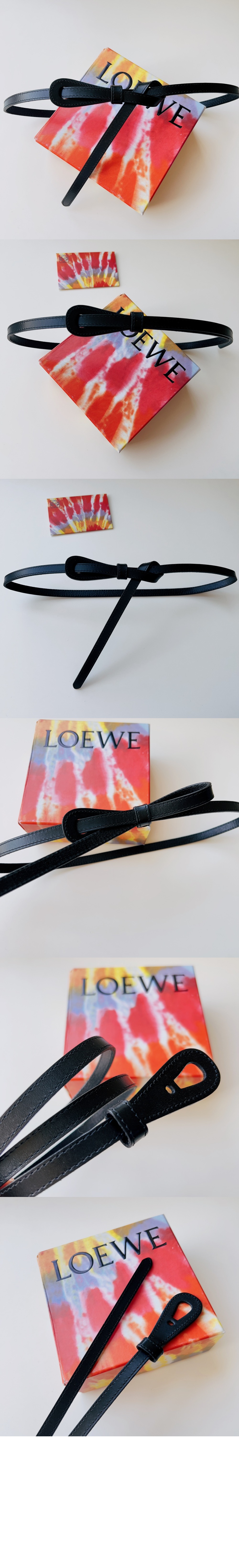 아나그램 컷아웃 벨트 > 로에베