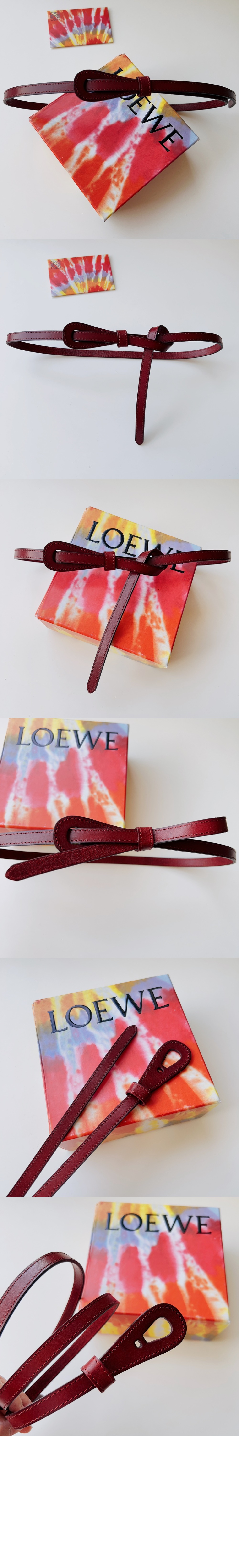 아나그램 컷아웃 벨트 > 로에베