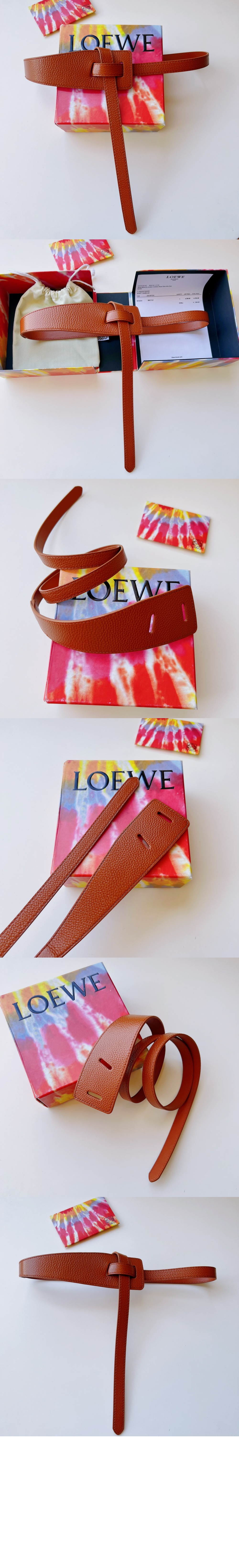 아나그램 컷아웃 벨트 > 로에베