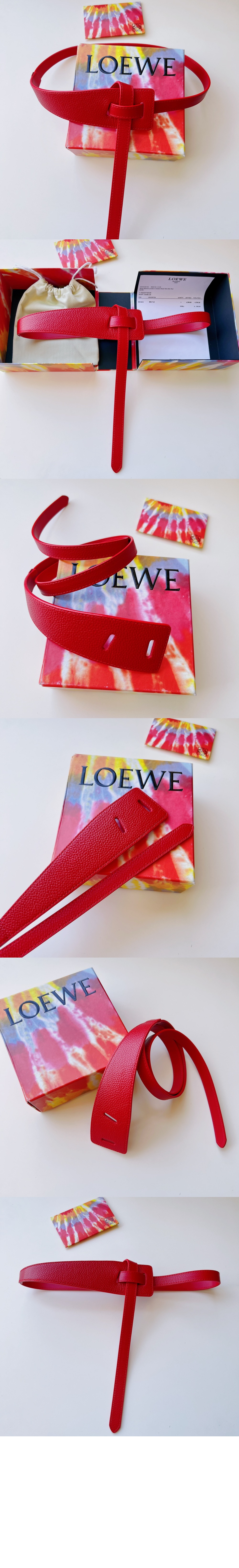 아나그램 컷아웃 벨트 > 로에베