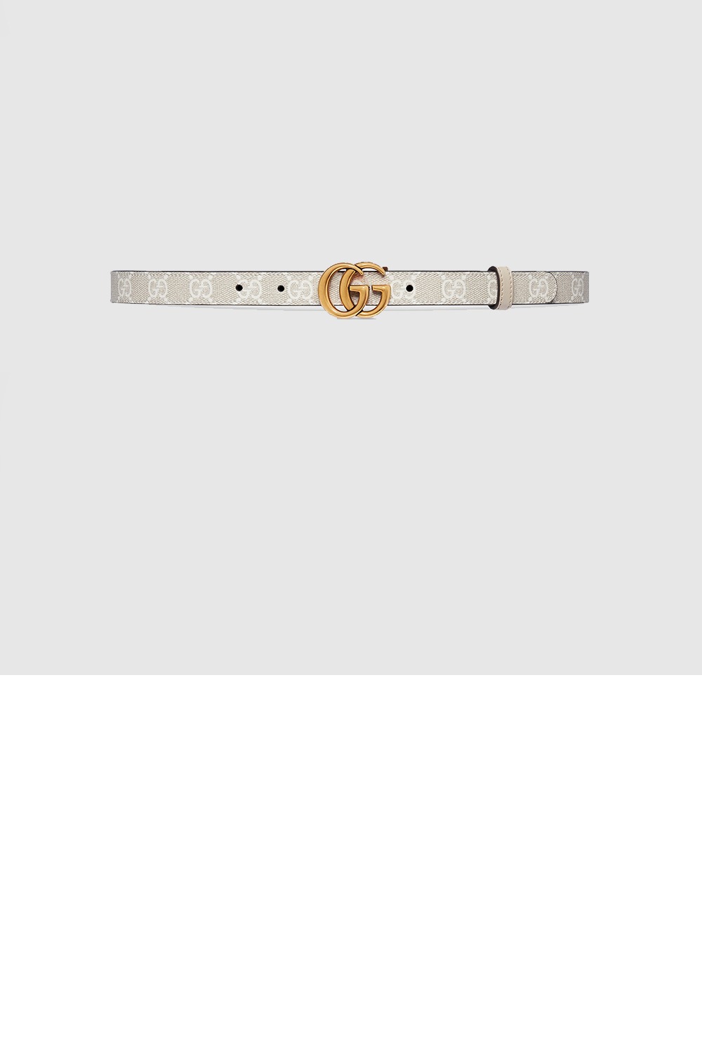 GG 마몽 리버서블 씬 벨트 659418 > 구찌