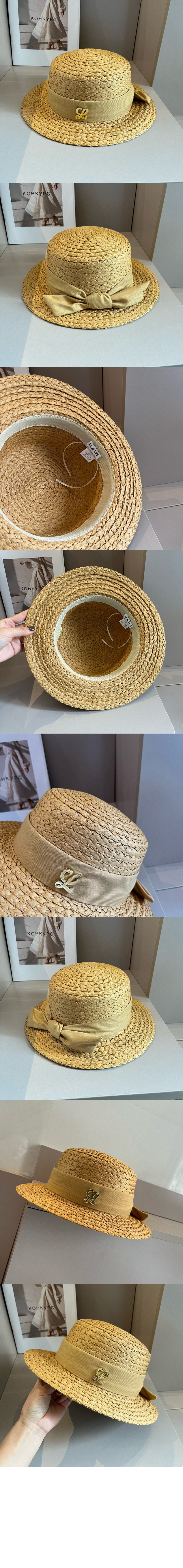 밀짚모자 선캡 > 로에베