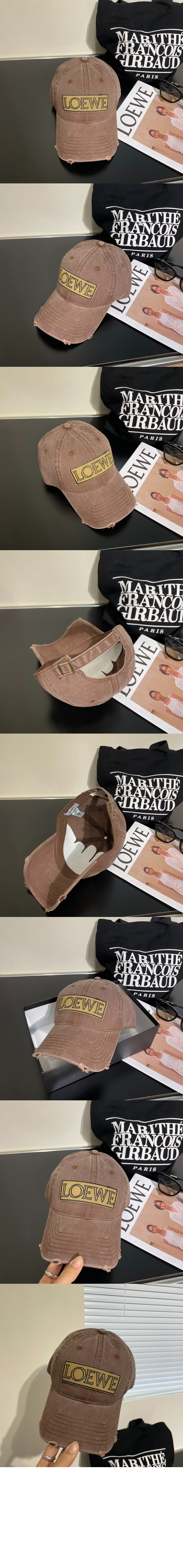 캔버스 베이스볼 캡 > 로에베