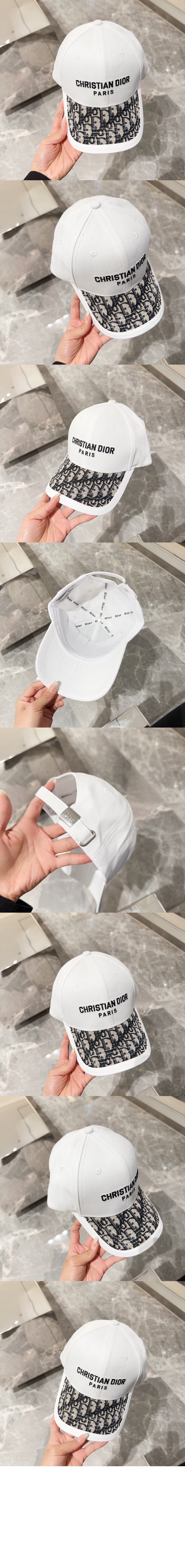 자수 베이스볼 캡 U64S3 > 디올