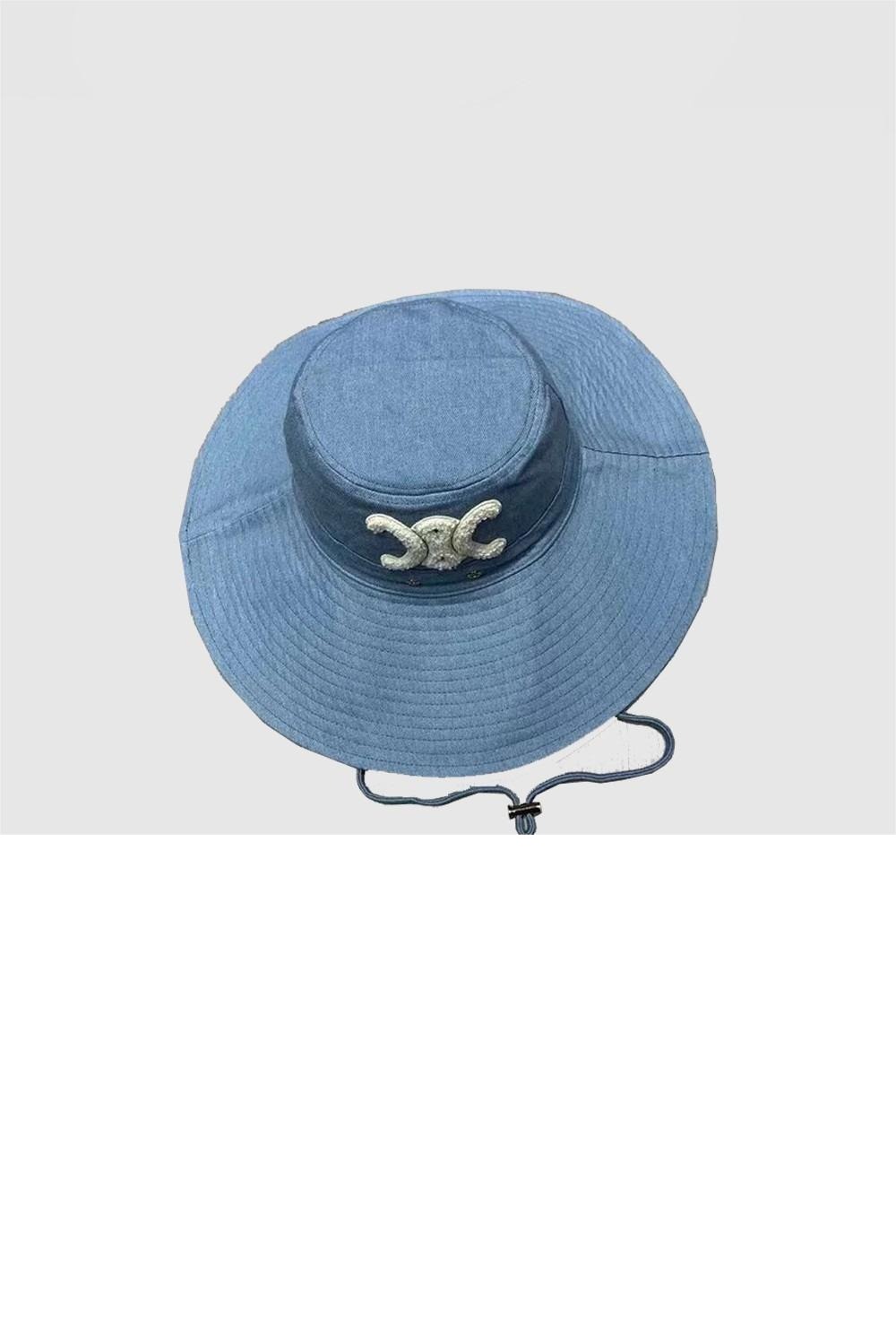 코튼 이니셜 버킷햇 2AUE17 > 셀린느