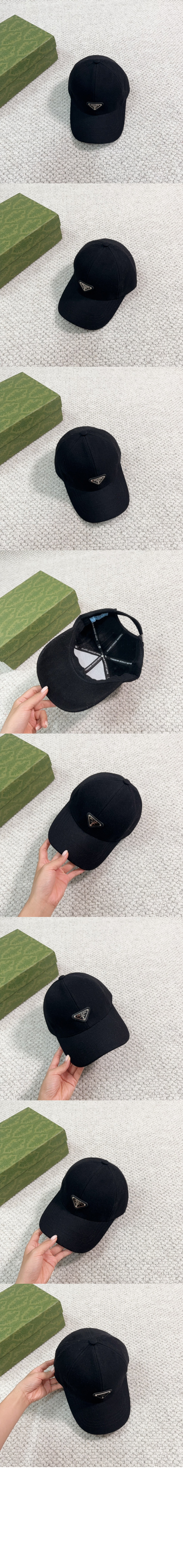 로고 베이스볼 캡 2HC231 > 프라다