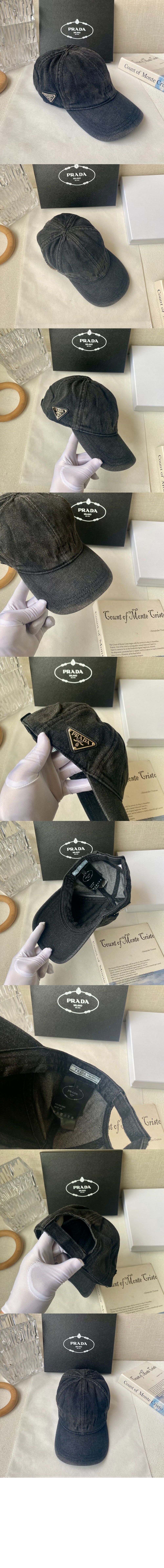 타닌 베이스볼 캡 2HC274 > 프라다