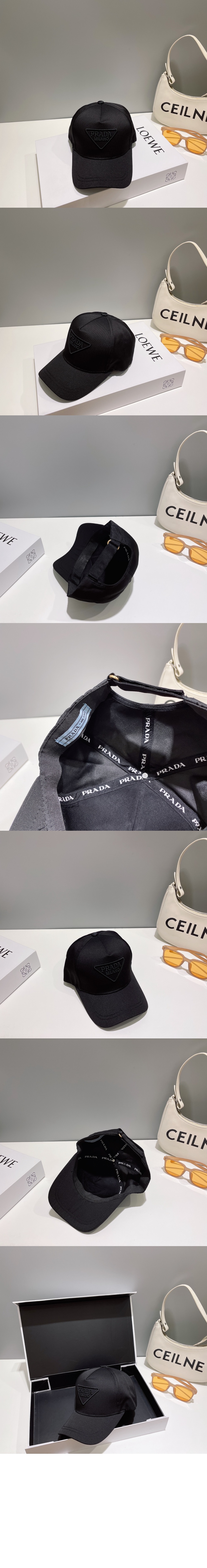 트윌 베이스볼 캡 1HC179 > 프라다