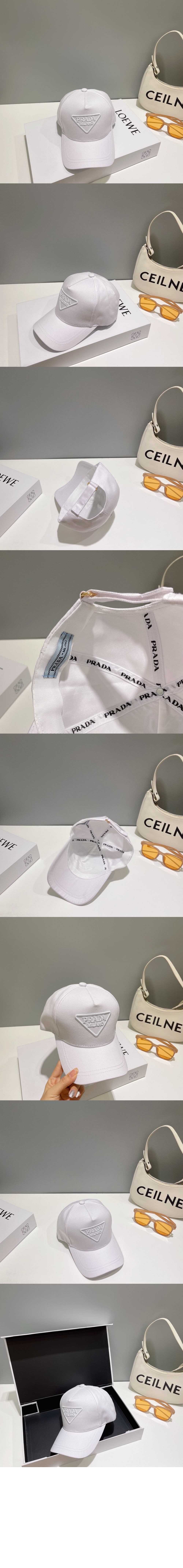 트윌 베이스볼 캡 1HC179 > 프라다