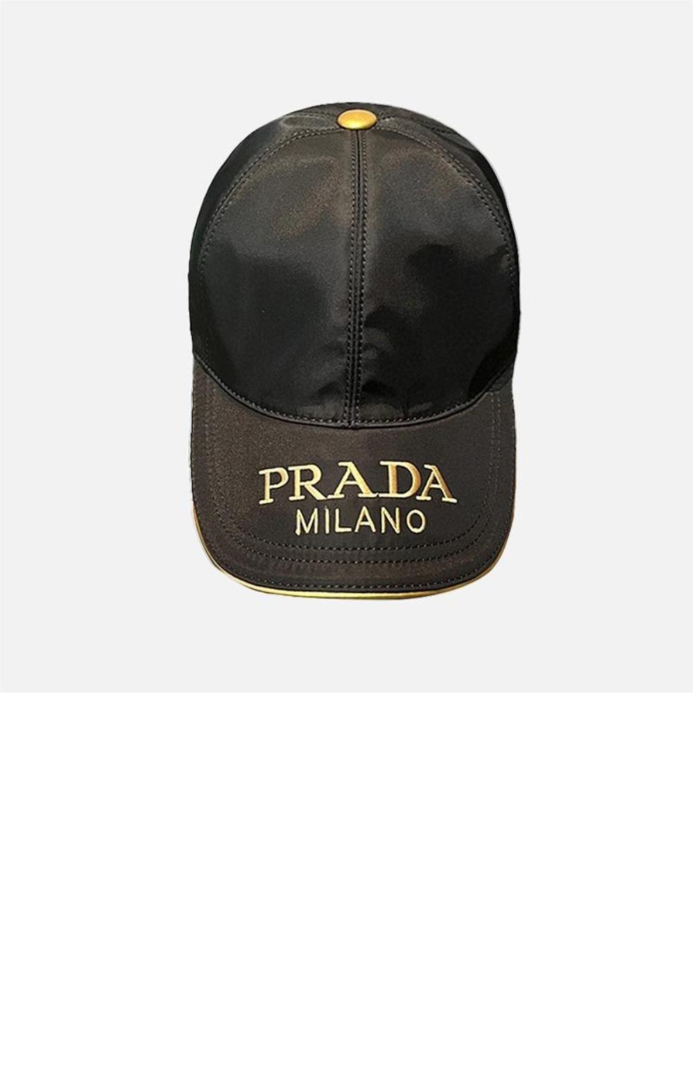 자수 로고 베이스볼 캡 1HC232 > 프라다