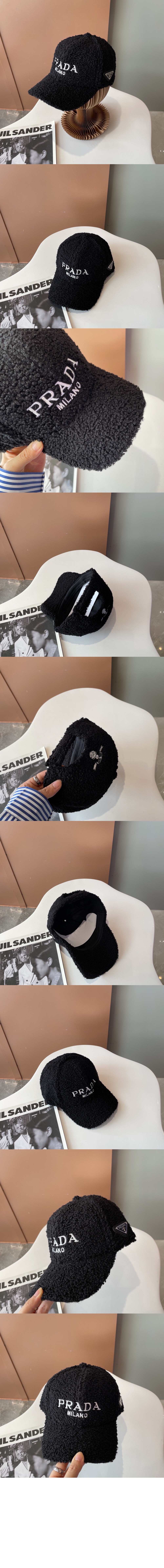 시어링 베이스볼 캡 1HC228 > 프라다