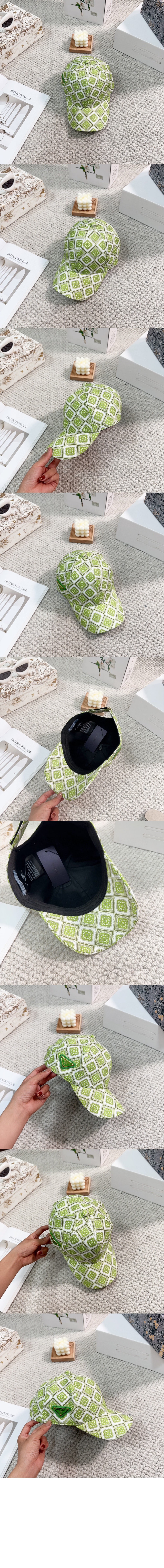 로고 프린트 베이스볼 캡 1HC274 > 프라다